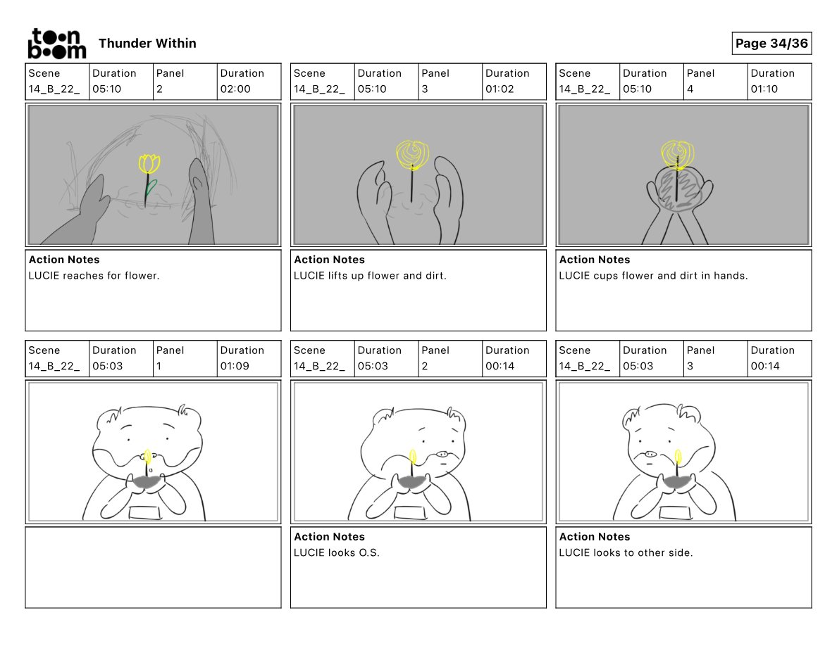 Thunder Within storyboard frame 34